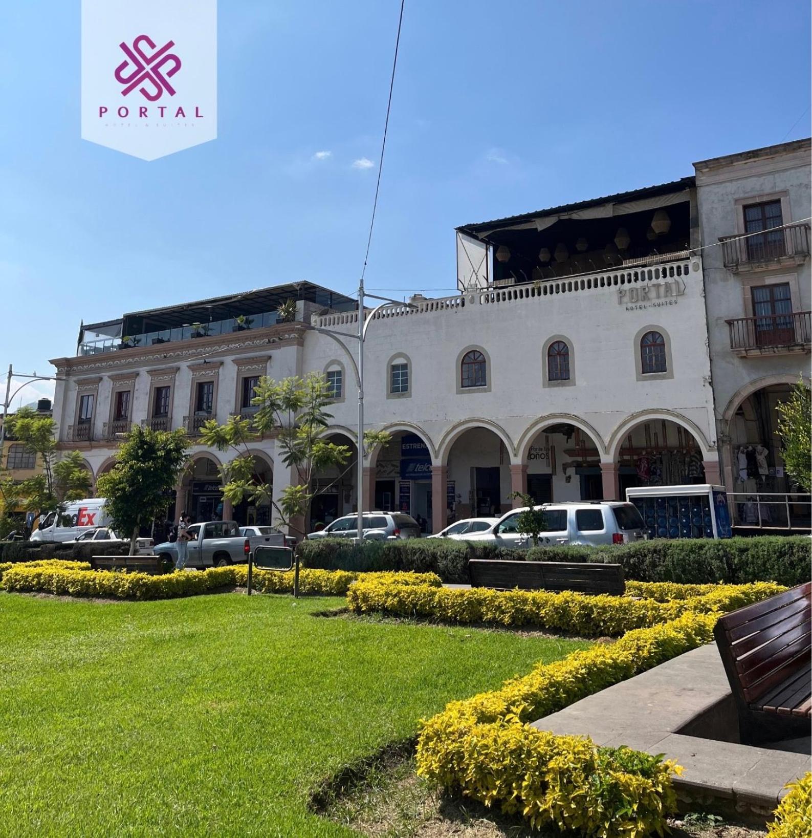 Hotel Portal & Suites Ciudad Hidalgo Exterior foto